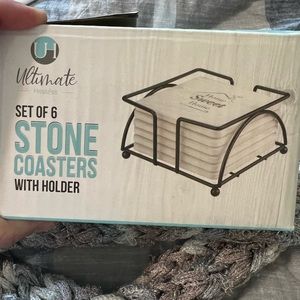 Prank coasters with naughty sayings